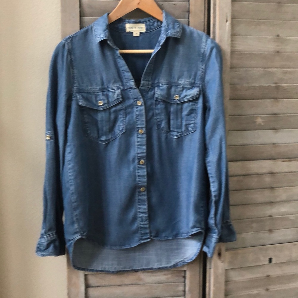 Cloth and Stone denim shirt